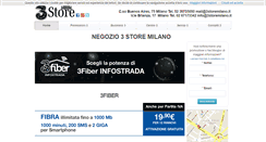 Desktop Screenshot of 3storemilano.it